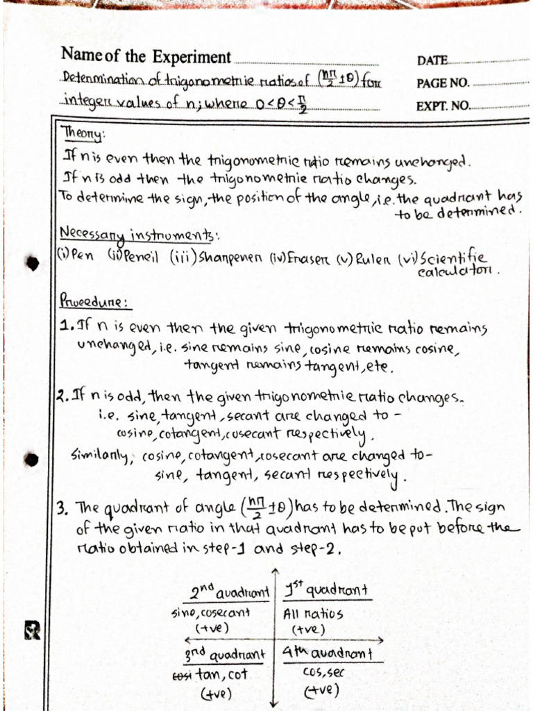H Math-Practical | PDF
