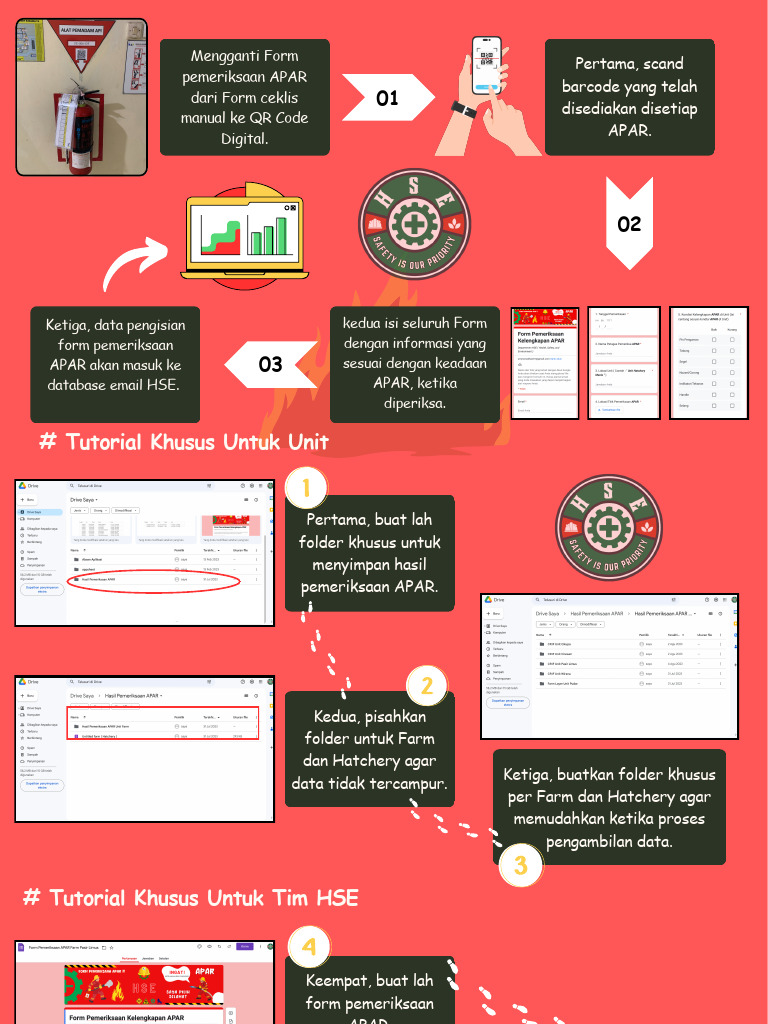 Cara Pengisian & Pembuatan QR Code Form Pemeriksaan APAR | PDF