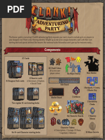 CLANK Adventuring Party Rules