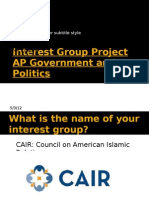 Interest Group Project AP Government and Politics: Naeem Baig 11/18/11 AP Gov Ms - Khadra