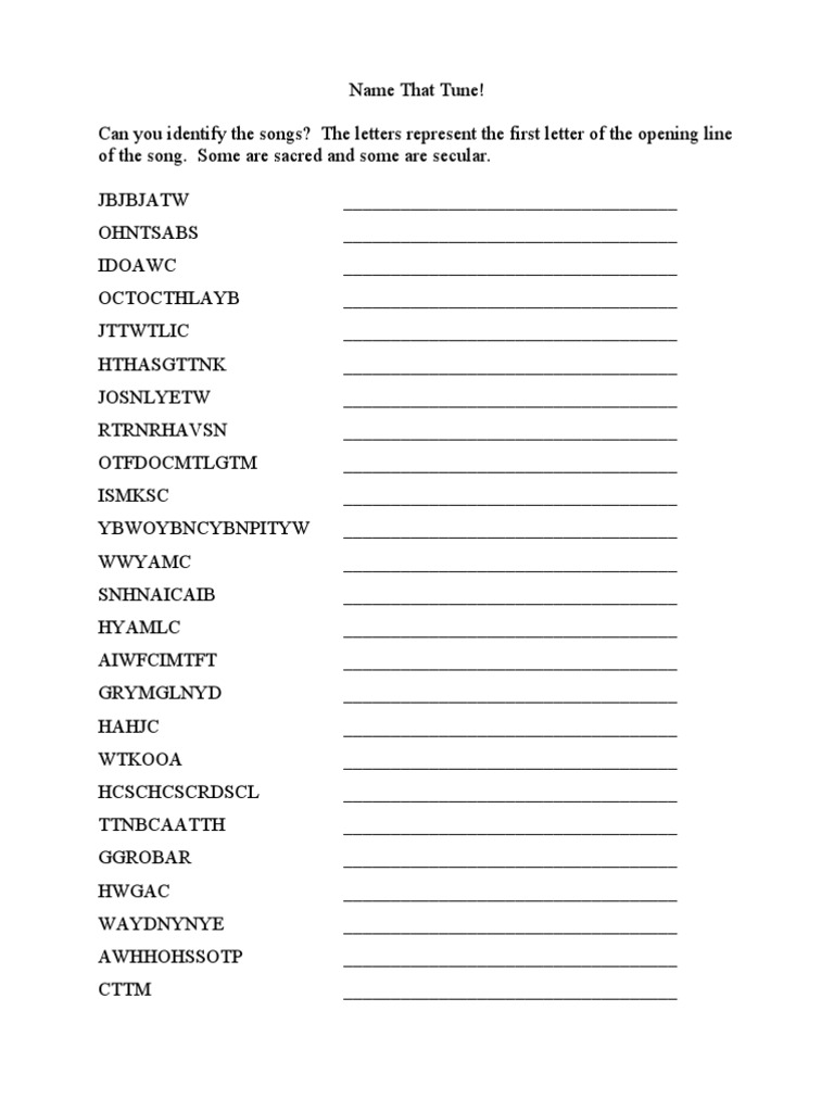 15 name that tune-christmas | pdf