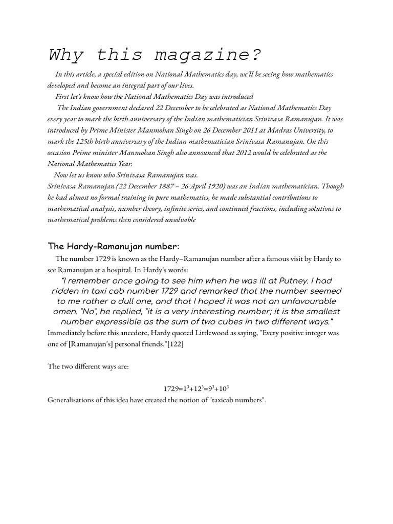 Maths Magazine | PDF | Trigonometric Functions | Trigonometry