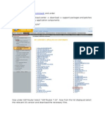 Sap Router Config