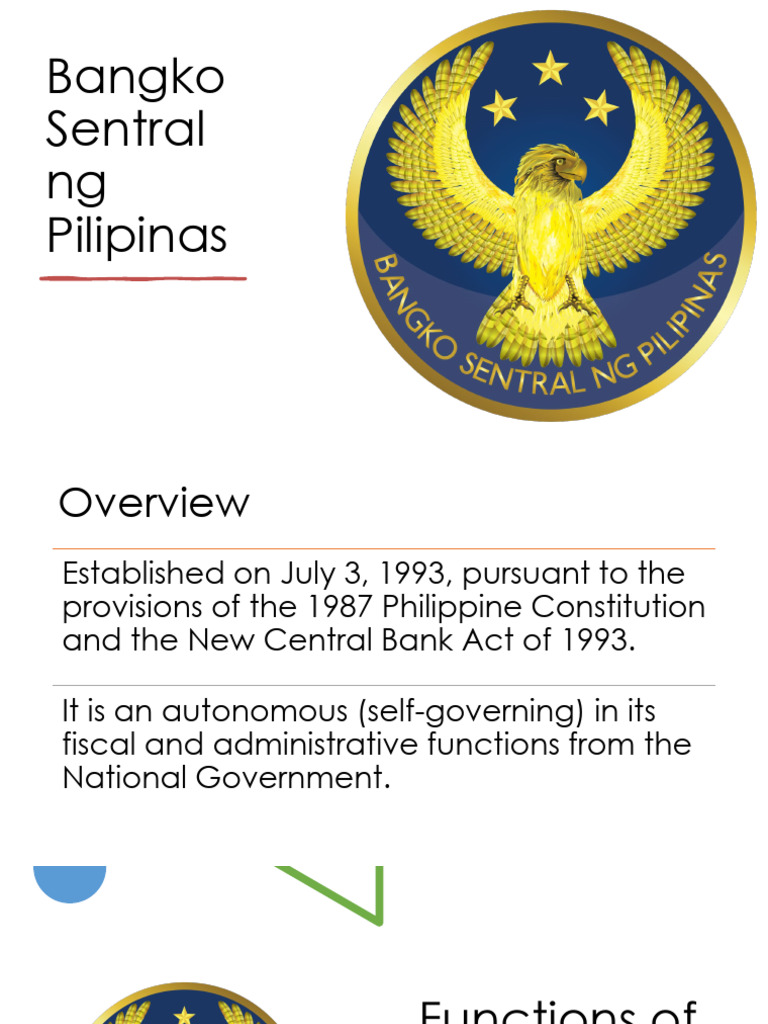 Unit II - Bangko Sentral NG Pilipinas | PDF | Open Market Operation ...