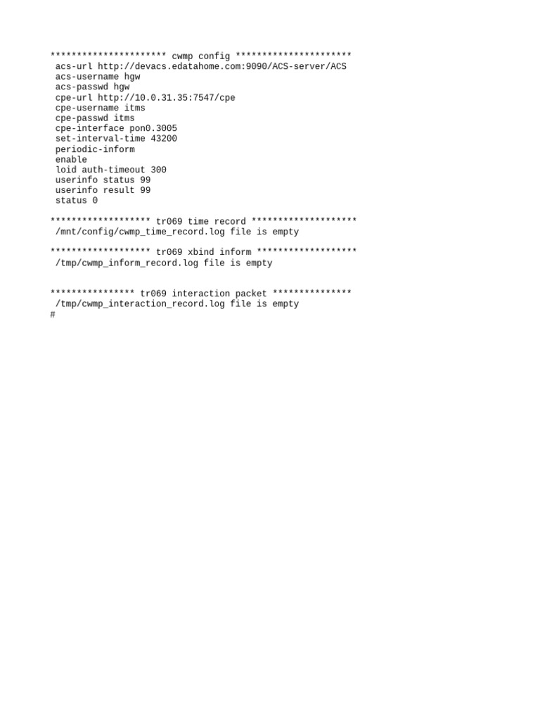 ACS Server Configuration Details | PDF | Computers