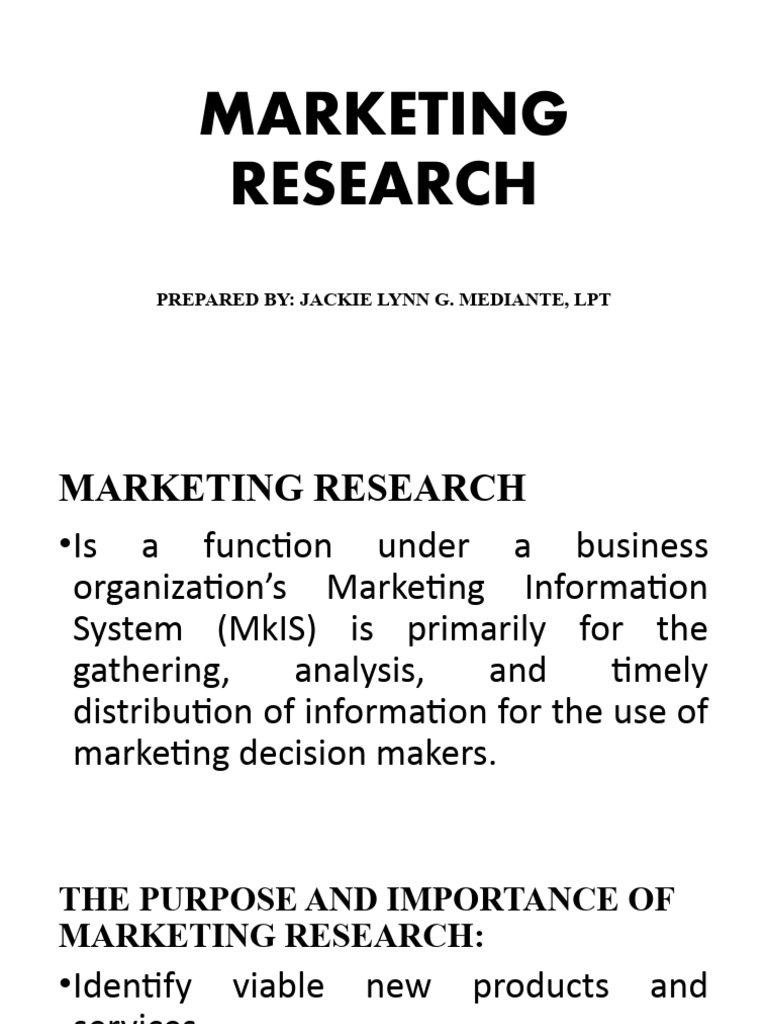 Essential Marketing Research Guide | PDF | Sampling (Statistics ...