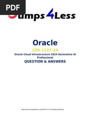 Oracle: Question & Answers | PDF | Artificial Intelligence