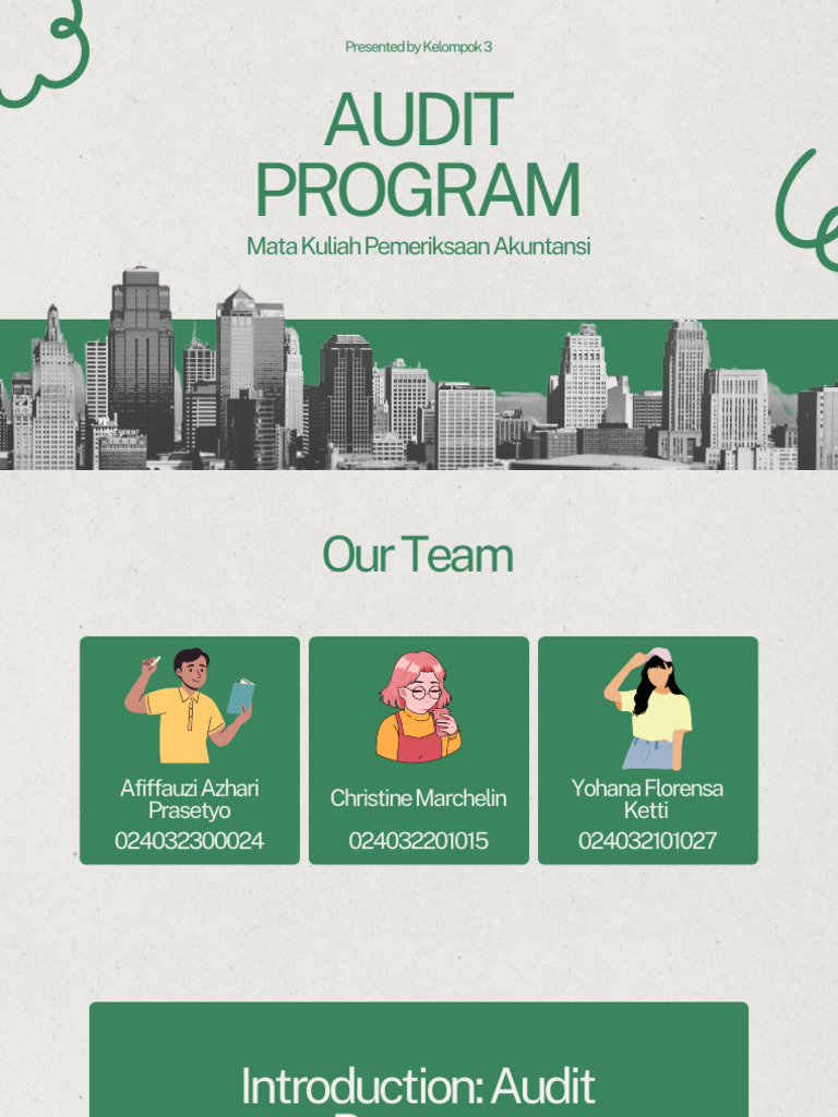 Kelompok 3 - Audit Program | PDF