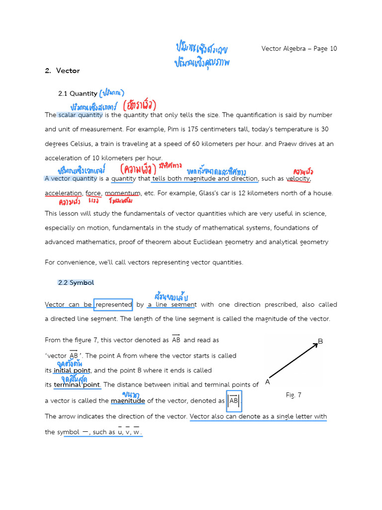 Understanding Vector Quantities and Properties | PDF | Euclidean Vector ...