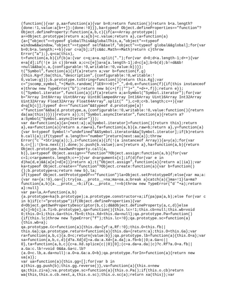 Optimisation du code JavaScript | PDF | Licence | Monopole (Économie)