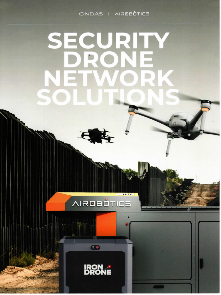 Security Drone Network Solutions | PDF
