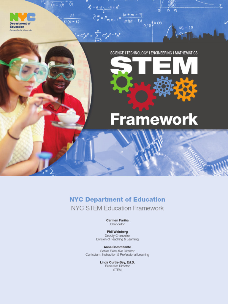 NYC STEM Education Framework Overview | PDF | Science, Technology ...