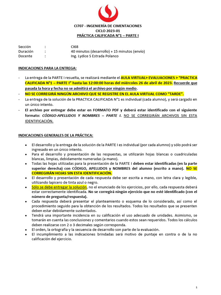 2023.01 - Pcn1-Lsep Ci68 - Parte I | PDF | Tecnología