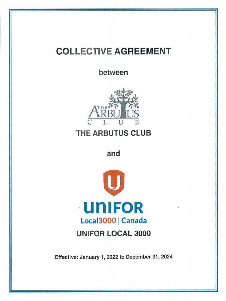 2022-2024-unifor-collective-agreement-pdf-layoff-overtime