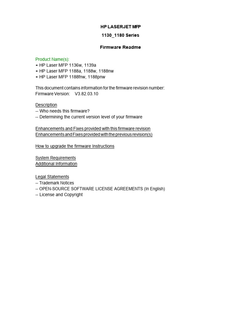 Release Note MFP V3.82.03.10 | PDF | Personal Computers | Printer ...