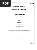 J79 ターボジェットエンジン 取扱説明書 石川島播磨重工業 ENGINE 珍品 J79 ターボジェットエンジン 取扱説明書 石川島播磨重工業
