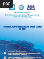 Download 12Pembelajaran Persamaan Garis Lurus Di Smp by Dita Nainggolan SN74471760 doc pdf