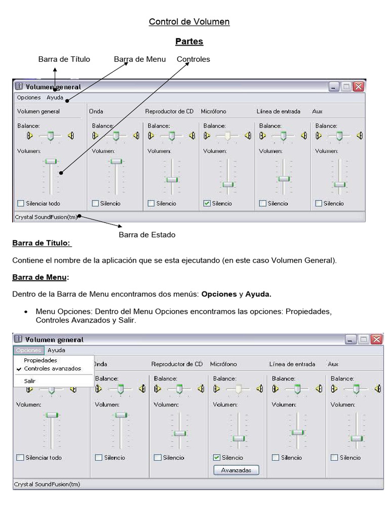 Manual - Control de Volumen | PDF | Micrófono | Ingeniería de audio