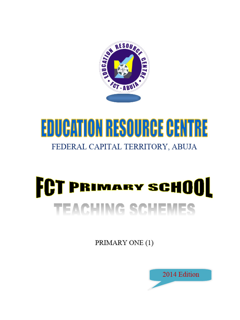 FCT Primary 1 Teaching Schemes 2014 | PDF | Word | Linguistics