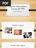 Manual de Prueba Tuberculínica PPD | PDF | Tuberculosis ...
