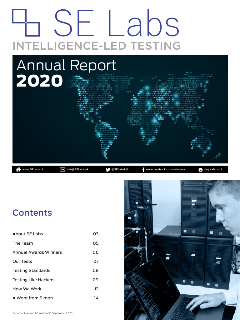 Annual Report 2020 | PDF | Antivirus Software | Computer Security