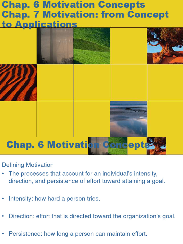 Organizational Behavior Download Free Pdf Motivational Motivation