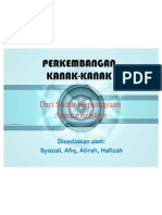 Edu 3102 (Perkembangan Kanak-Kanak) - Fitrah Kejadian Manusia (Kristian)