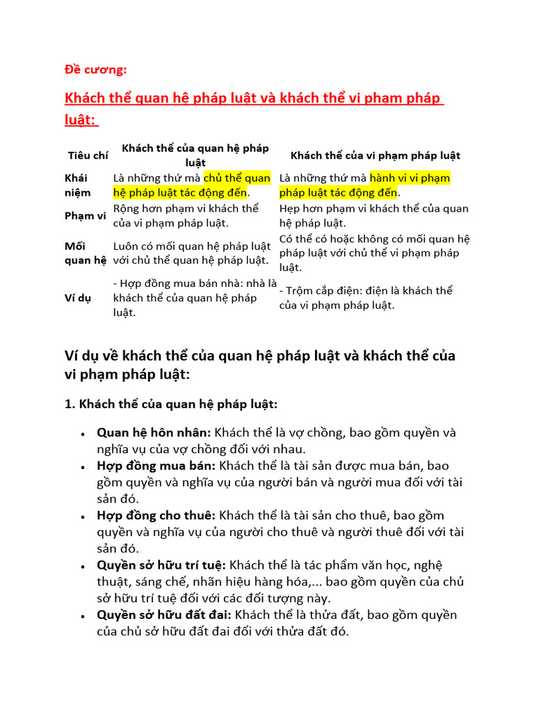 Ôn Tập PLDC | PDF