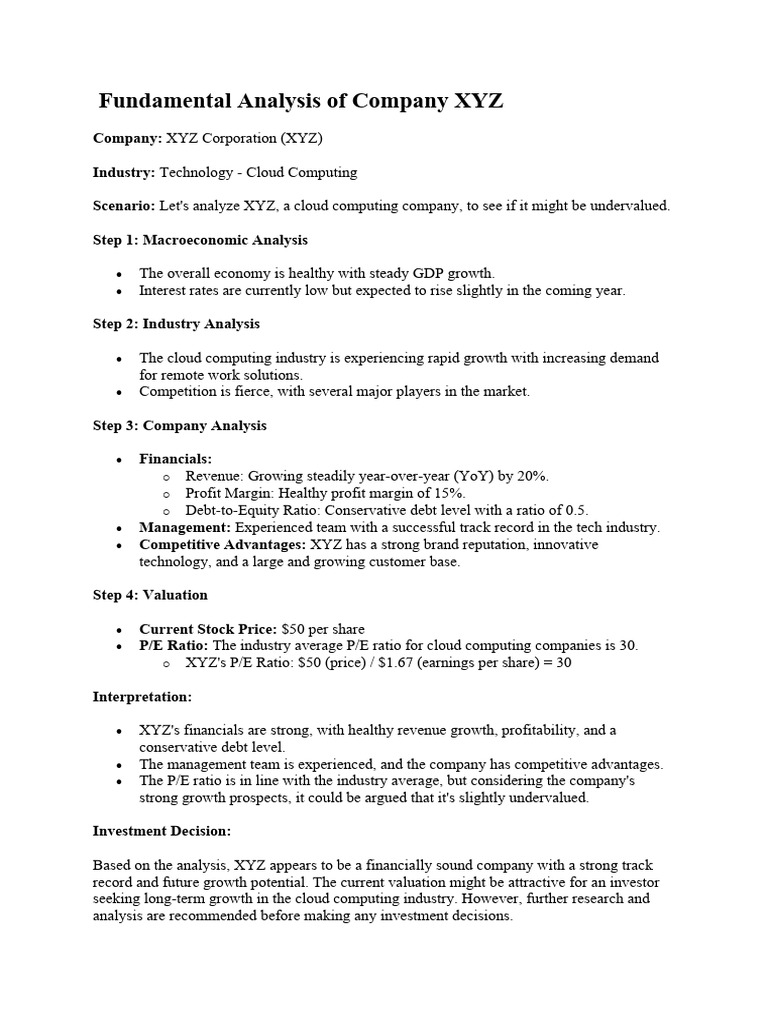 fundamental-analysis-of-company-xyz-pdf-bonds-finance-technical