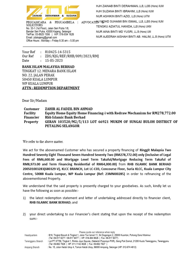 Request Redeem | PDF | Malaysia