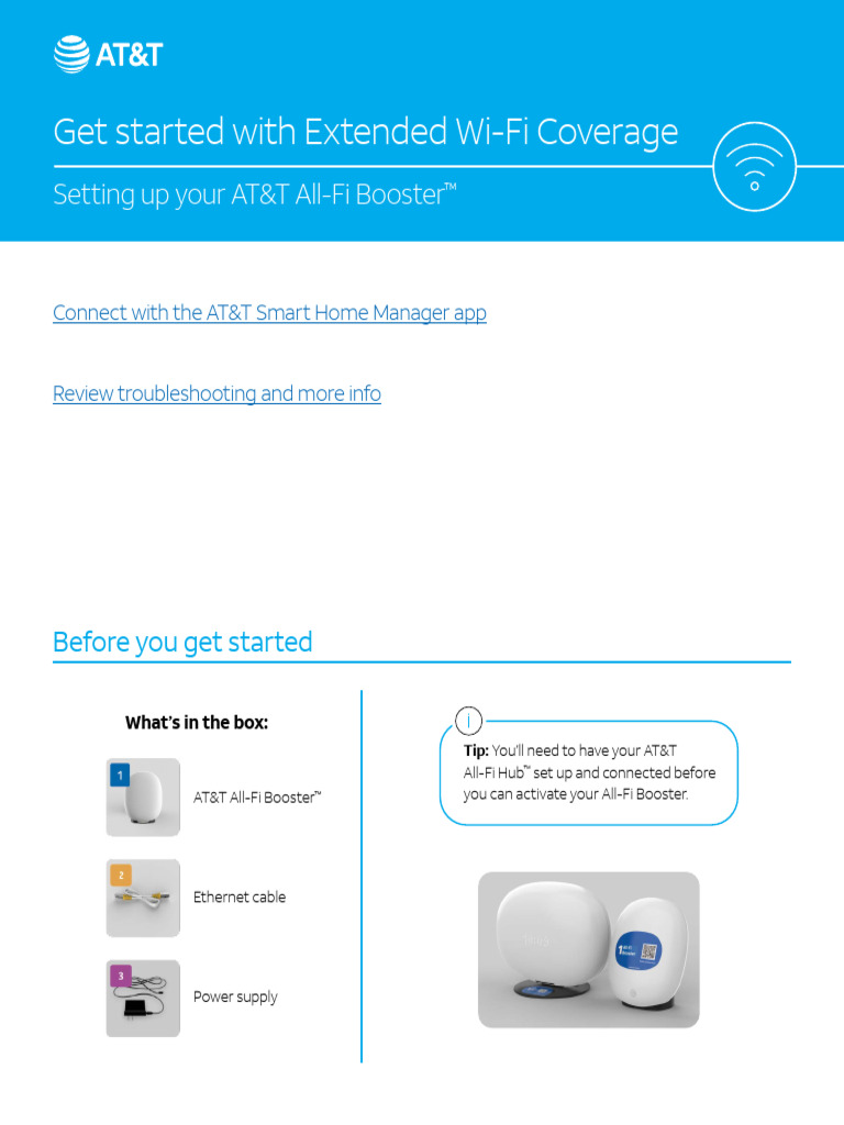 Att All-Fi Booster Guide English Download | PDF | Wi Fi | Qr Code
