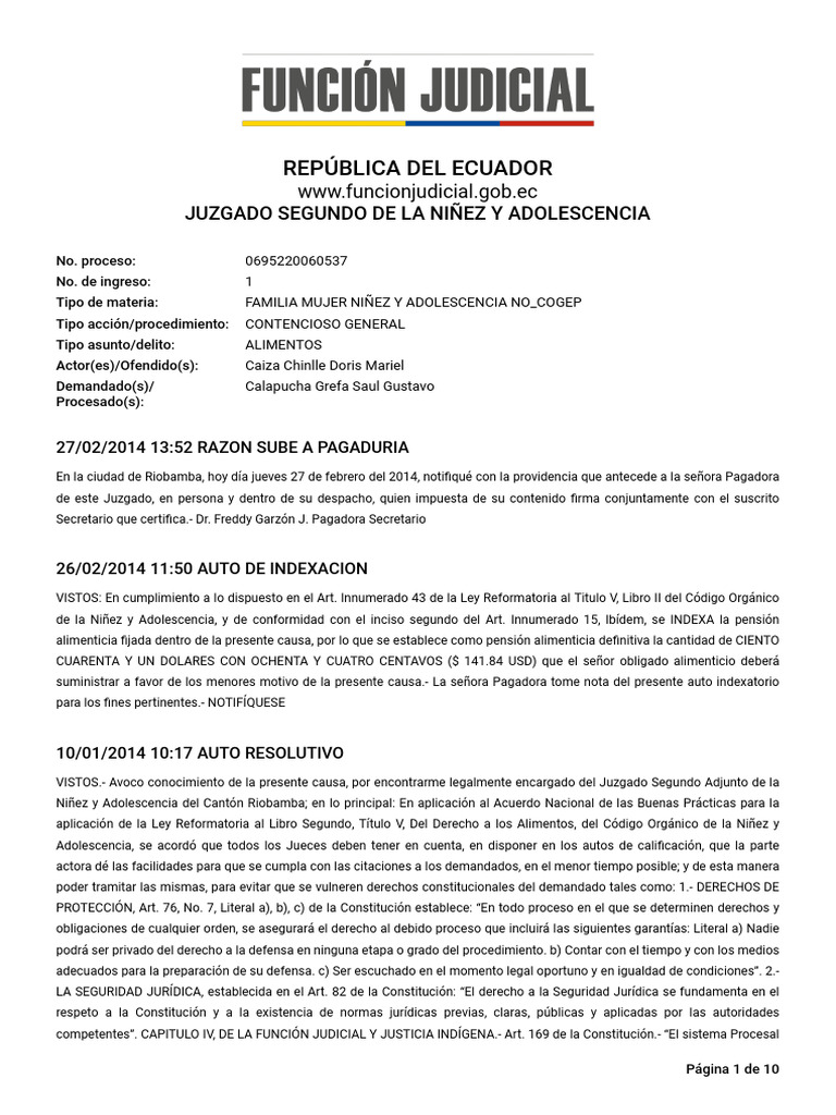 Expel 0695220060537 2409464 16042024 | PDF | Debido al proceso ...