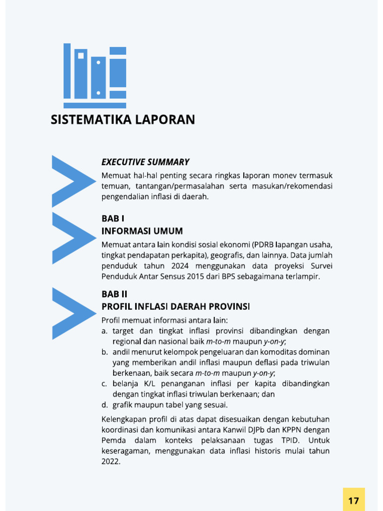 Format Laporan TPID | PDF