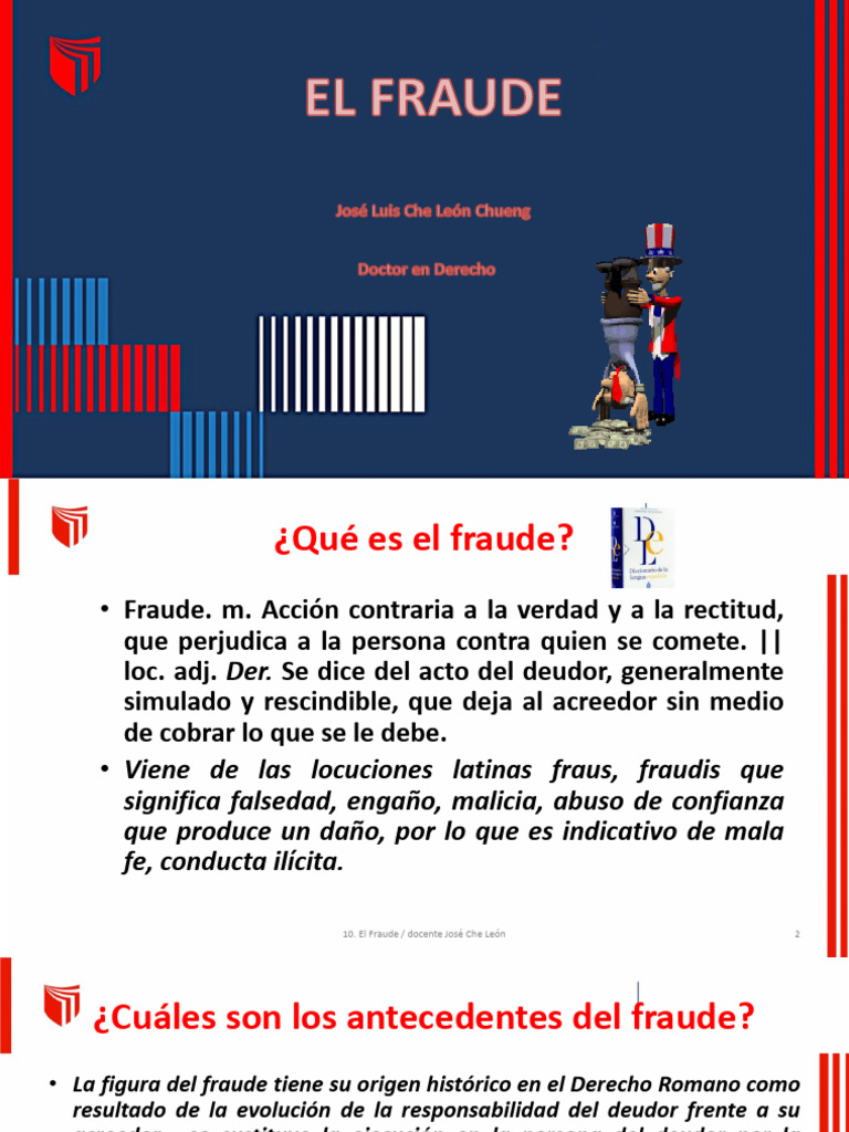 El Fraude PDF Bienes (Ley) Pagos