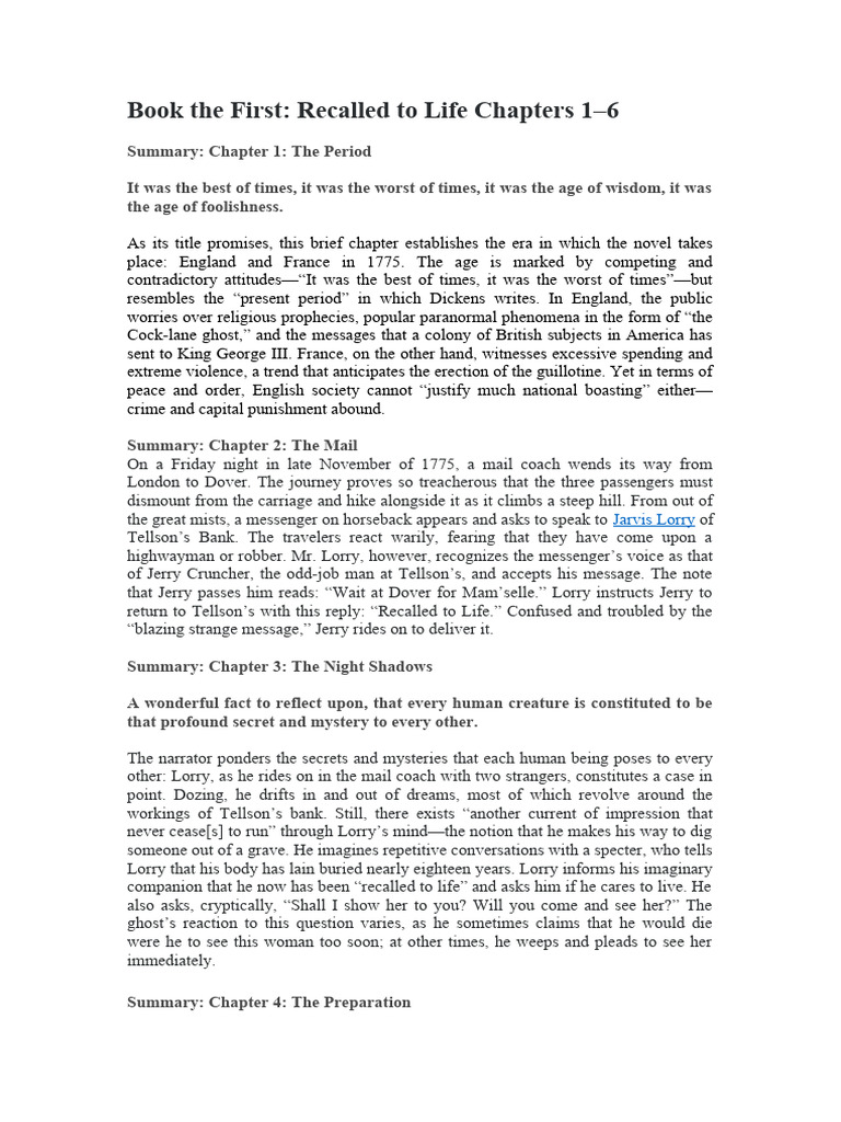 Tale of Two Cites | PDF | A Tale Of Two Cities