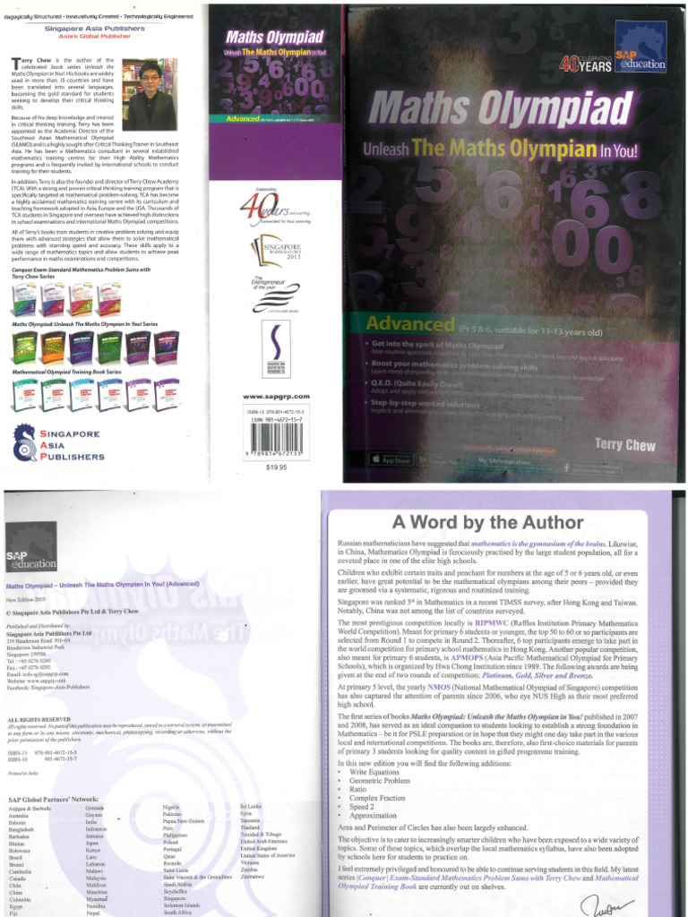 Maths Olympiad-Advanced | PDF