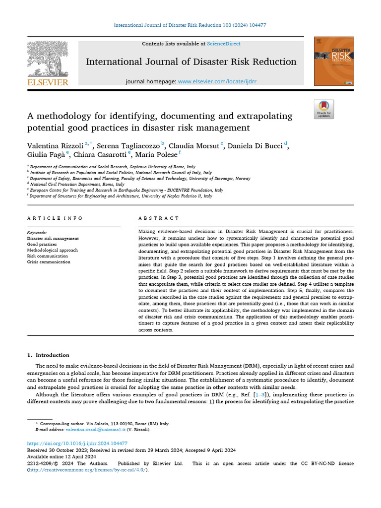 A Methodology For Identifying, Documenting and Extrapolating | PDF ...