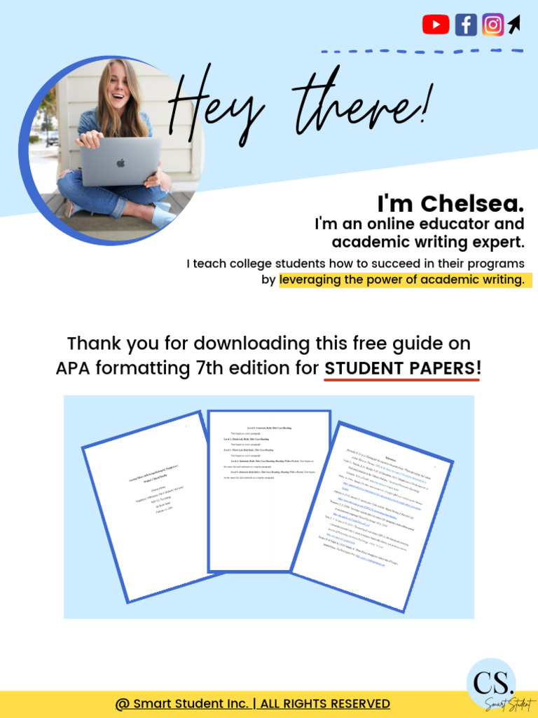 APA 7th Edition Guide for Students | PDF | Apa Style | Writing
