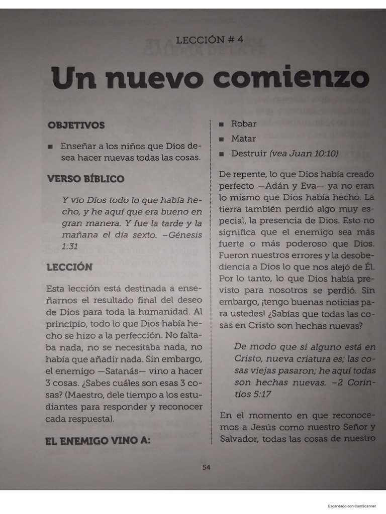 Un Nuevo Comienzo Pdf