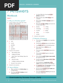 Cambridge Global English 2nd WB Answers (S.A.files?)