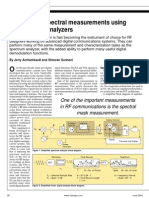 IEEE 802.11 Spectral Measurements Using Vector Signal Analyzers