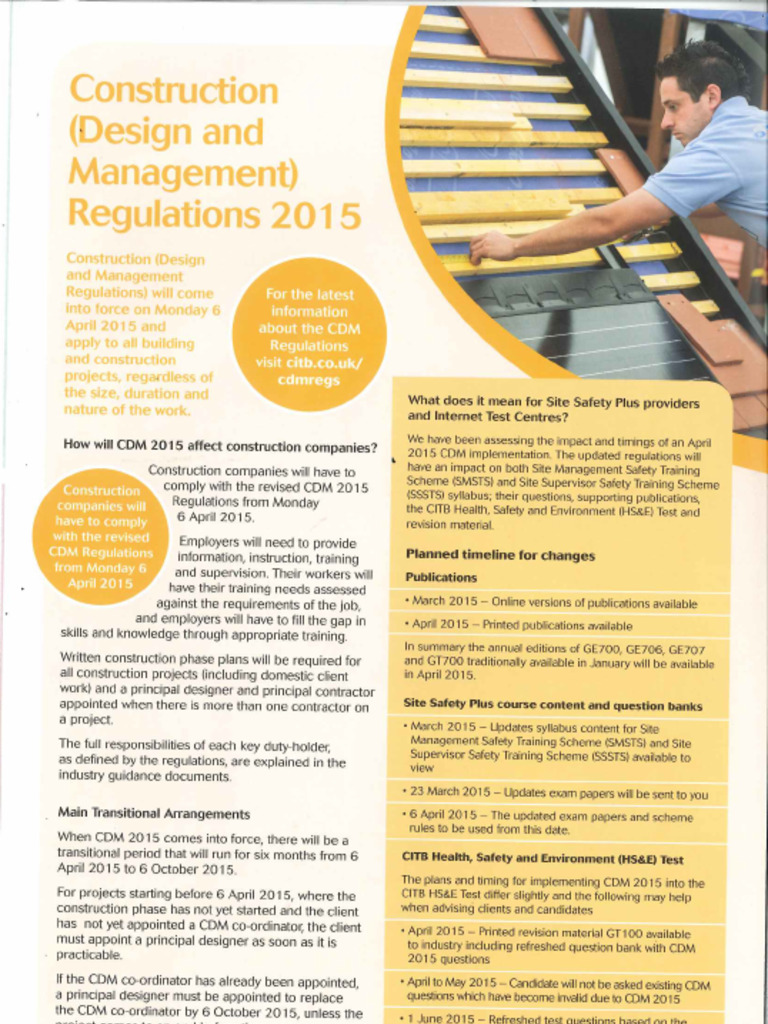 CITB Flyer | PDF