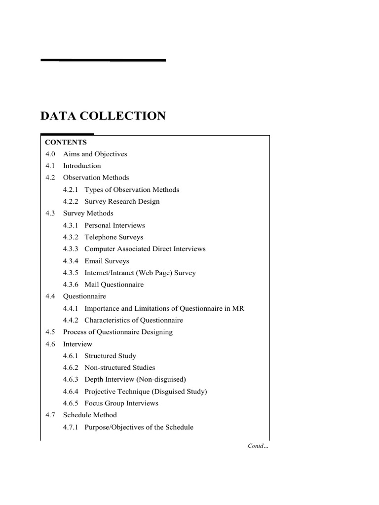 Unit 3 - Managing Research Assignment | PDF | Survey Methodology ...