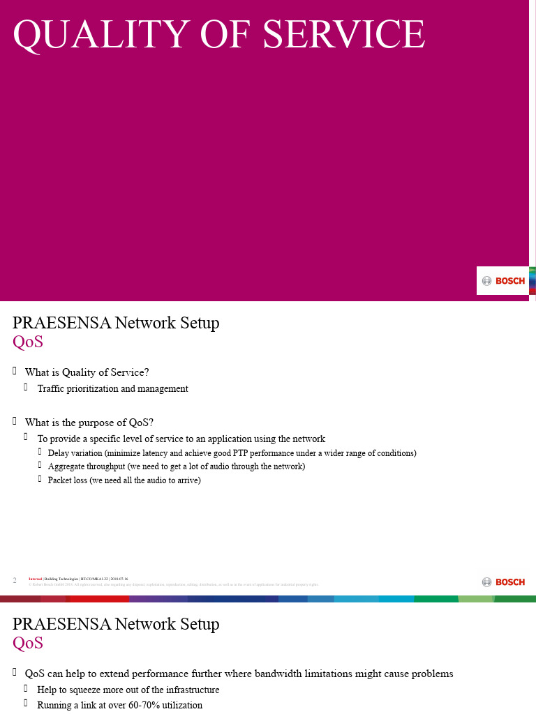 Understanding Quality of Service in Networks | PDF