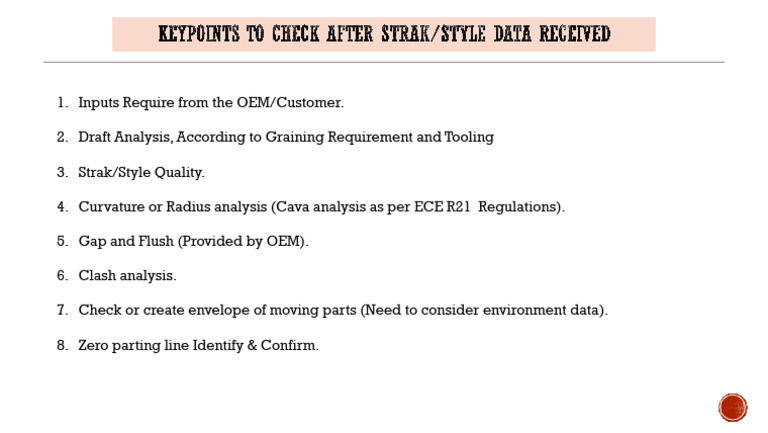 Strak/Style Data Quality Checklist | PDF | Computers