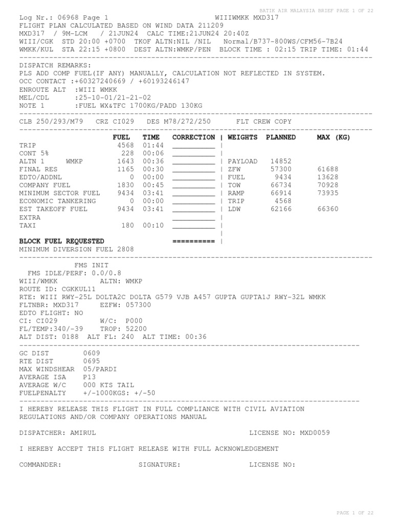 Mxd317 Wiiiwmkk Ref | PDF | Aviation Safety | Air Traffic Control