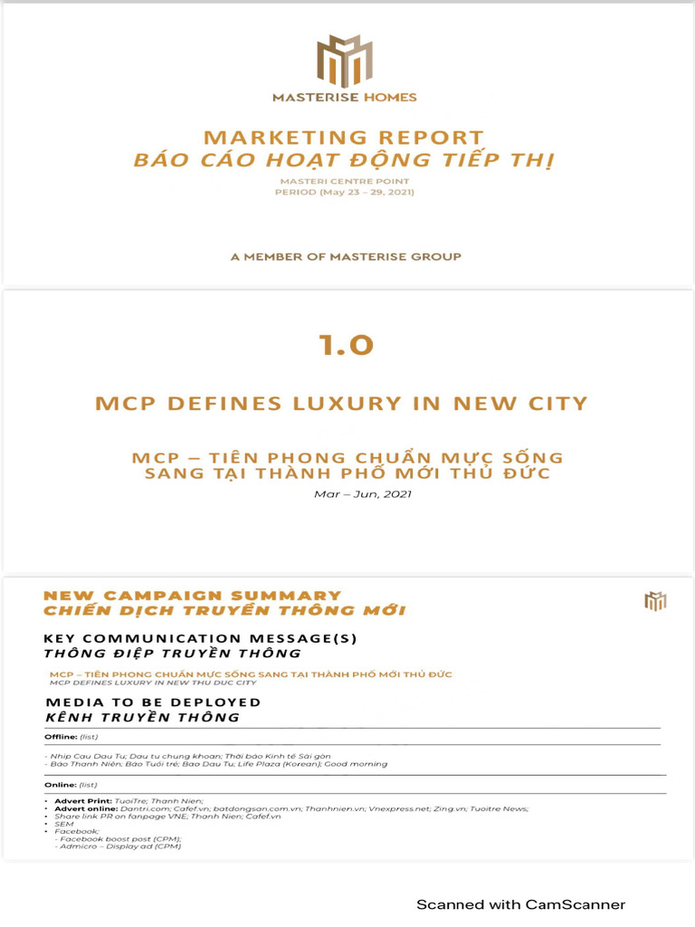 Agent Weekly Report MCP May 29 2021 | PDF