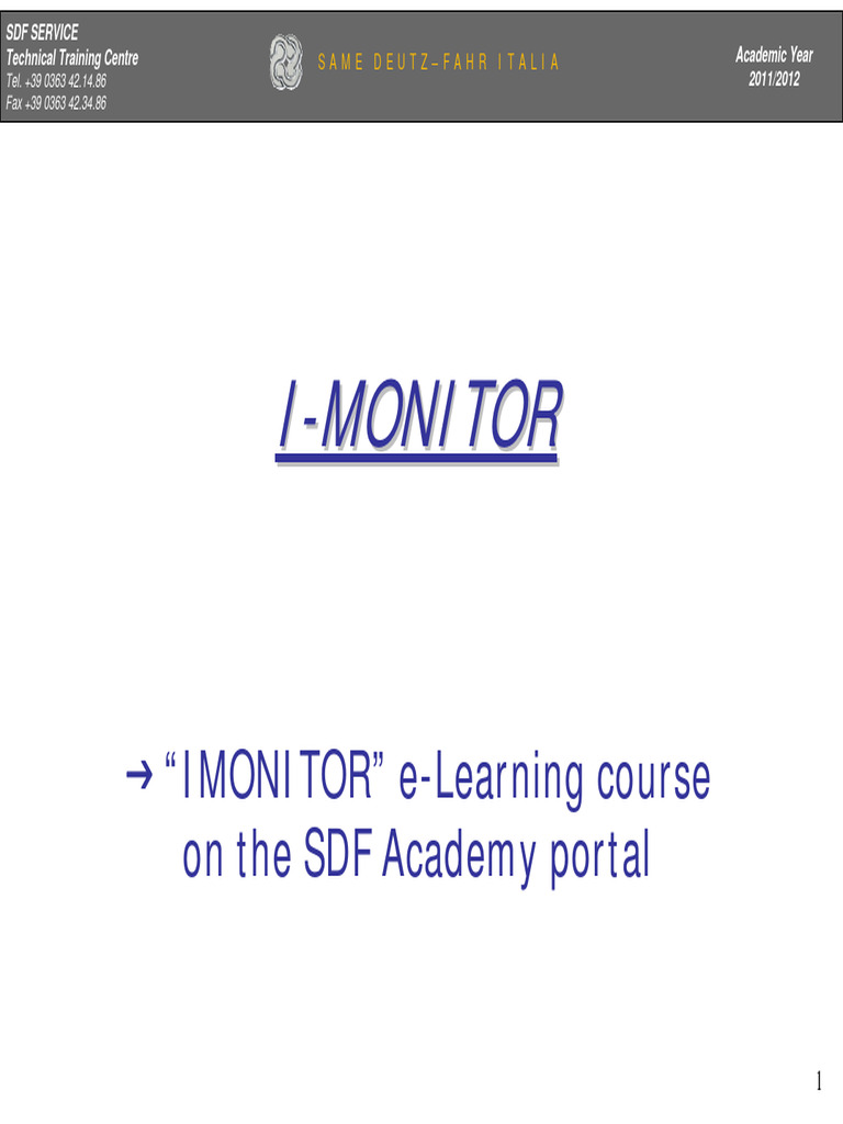 SDF Academy e-Learning Course Overview | PDF | Technology & Engineering