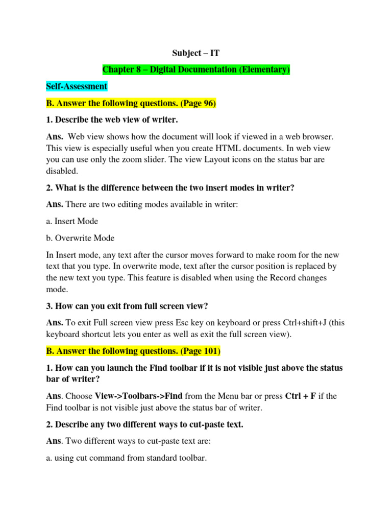 Keyboard Shortcuts For Document Editing Pdf Computer Keyboard